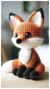 Amigurumi Fox Crochet Free Pattern