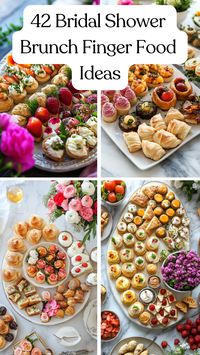 Discover delightful finger food ideas for your bridal shower brunch that will impress your guests. From savory pastries to sweet treats, these easy-to-make options are perfect for celebrating love. Elevate your gathering with a variety of flavors and presentations that everyone will enjoy. Whether you're planning a small get-together or a larger celebration, these finger foods will add a special touch. Explore our ideas and make your bridal shower brunch unforgettable.