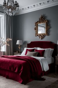 15 Aesthetic Red Bedroom Ideas To Refresh Your Bedroom Now