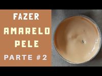 Como Fazer Amarelo pele - Amarelo pele parte 2 - YouTube