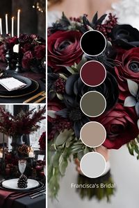 10 Fall Wedding Color Palette Ideas That Are Absolutely Gorgeous - Francisca's Bridal