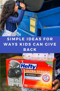 #AD Are you looking for ways to reach your kids how to give back and are looking for a community service project for kids? Check out our mothers day tradition and how we choose to give back to our community. Hefty® Partner