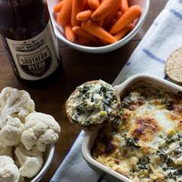 Hot Spinach and Kale Dip - The Adventures of MJ and Hungryman