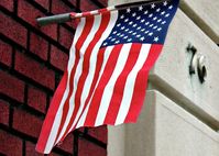 American Flag, Brooklyn, FDNY