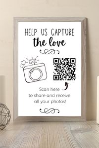 Your wedding is a day you will remember forever. Enjoy every moment captured and shared with your guests via the world's smartest photo-sharing app. Including personalized printable sign templates!