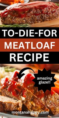 If you're looking for the absolute best recipe for meatloaf, you've found it! This recipe is absolutely amazing!! It's so easy to make too. / Meatloaf Recipes Easy / Meatloaf Recipes Best / Easy Meatloaf Recipe / Easy Dinner Ideas / Delicious Food / Dinner Recipes for Family / Recipes with Ground Beef / Beef Recipes for Dinner / Beef Recipes for Dinner Main Dishes / Easy Family Recipes