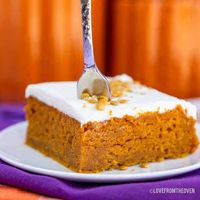 Easy Pumpkin Bars With Cream Cheese Frosting