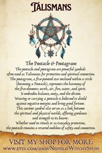 Charms, amulets, and talismans have long been cherished for their ability to bring luck, protection, and spiritual energy into people's lives. Rooted in ancient traditions and diverse cultures, these mystical objects hold deep symbolic meanings and powerful associations. Often worn or carried, they offer a tangible connection to the unseen forces of the world. Follow the link to explore the history and significance of charms, amulets, and talismans, and how they can enhance your spiritual journey. 🧿 https://neffeliewitchystuff.etsy.com/listing/1718077078