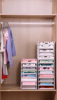 Way to store your clothes as much as possible