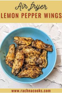 This is a delicious crispy air fryer lemon pepper wings recipe using a dry rub. It is a super easy recipe that is a winner all the time. Try this easy chicken wings for game day.