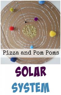 Upcycle and use craft supplies you probably already have on hand for a great learning activity for a preschool or totschool space unit. Solar System Craft