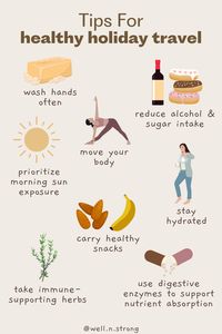 Here's a few tips to keep you healthy!