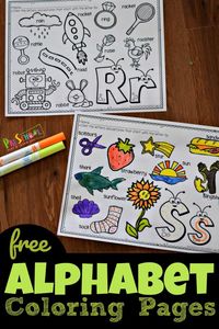 FREE Color Worksheets for Kids