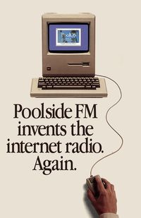 Poolside FM gets a refresh with a '90s operating system in your browser offering super-summer music and VHS visuals | Creative Boom