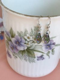 Sterling Silver Swarovski Crystal Earrings