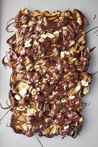 Make the viral date bark recipe with just five ingredients for an easy, no-bake Snickers-inspired dessert you can feel good about!