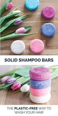 Solid Shampoo Bars - The Plastic Free Way To Wash Your Hair - Hannah Tasker { Simple Living | Slow Living | Zero Waste | Eco Friendly Lifestyle }