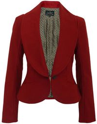 Vivienne Westwood - Anglomania Electric-08 Red Jacket. Channel your inner regimental soldier with this impeccable blazer.