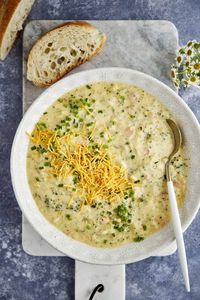 Broccoli & Cheese Soup Recipe