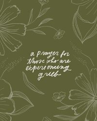 If you are walking through grief and mourning someone or something close to your heart, we are praying with and for you today. Find comfort in knowing God “heals the brokenhearted and binds up their wounds.” Psalm 147:3