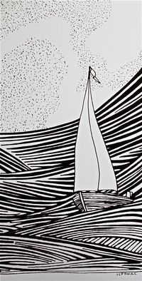 sailboat drawing