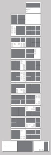 Minimalist Portfolio Layout. Buy this stock template and explore similar templates at Adobe Stock | Adobe Stock