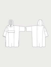 HOODIE PONCHO PATTERN