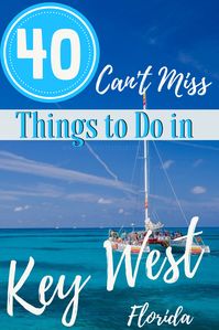 40 Can’t Miss Things to Do in Key West Florida - Whether you are interested in relaxing and enjoying a Bohemian atmosphere or you want to learn about Ernest Hemingway, Robert Frost or other famous people who called this paradise home, this is the perfect destination. If you are planning a trip but you are not familiar with the best things to do in Key West, here is an interesting and helpful “list of must dos”. #KeyWest #FloridaTraveltips #Traveltips #Vacation #Guide #Travel