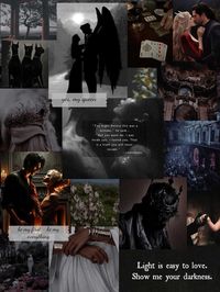 Moodboard of a touch of darkness Story between Hades and Persephone   A book series by Scarlett St. Clair