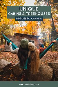 Quebec, Canada is such a beautiful place, especially during the Fall. This blog post will talk about 7 of the most unique air bnb's, in particular, cabins and treehouses in Quebec. I also talk about travel tips for the area, what to wear during the fall months in Quebec, including some of my favorite cute outfits to wear hiking.