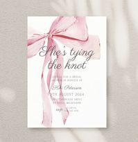 She’s Tying the Knot! A Bow Themed Bridal Shower | Bridal Shower 101