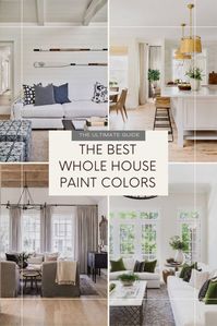 Did you know using a whole house paint color will help you create a cohesive flow throughout your entire home? Learn more about my favorite neutral colors as well as tips on how to select the right color the first time!