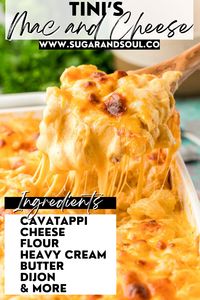 With three cheeses, heavy cream, and carefully selected spices, each bite of Tini's Mac and Cheese is a decadent experience. Follow this recipe and embark on the journey of crafting a homemade baked mac and cheese that stands out from the rest!