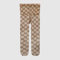 Shop the GG pattern tights by Gucci. The GG is a nearly 100 year old symbol that has been brought back into the forefront of Gucci's designs in unexpected ways. For Pre-Fall 2018, the motif is presented on tulle tights.