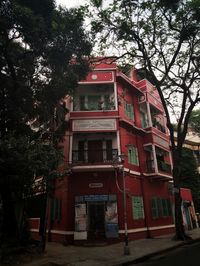 Red Houses in Old Kolkata