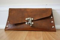 hand made leather bag