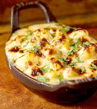 Recipe: Cauliflower and Goat Cheese Gratin (Bobby Flay) - Recipelink.com