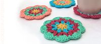 Free Mandala Coasters Crochet Pattern - A Step By Step Tutorial