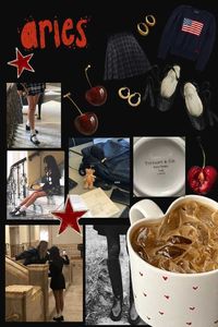 Moodboard ~ ballet slippers, private school, iced coffee and tiffany jewelry 