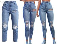 Pinkzombiecupcakes' Topshop Denim Skinny Ripped Jeans