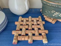 These easy-to-follow instructions for how to make an upcycled wine cork trivet will have you repurposing that jar of wine corks in no time.