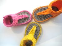 free baby crocheted sandals pattern | Crochet Dreamz: Gladiator Sandals, Crochet Pattern for Baby