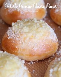 Polish_Cream_Cheese_Buns- SugarOverSalt.com