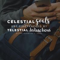 "We are often unaware of the distractions which push us in a material direction and keep us from a Christ-centered focus. In essence we let celestial goals get sidetracked by telestial distractions." -Elder Cook *link to the New Era article in my bio* #lds #mormon #christian #sharegoodness #armyofhelaman #helaman #distractions #goals #ElderCook