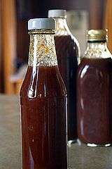 Steak Sauce Recipe  -Good, but will try again omitting the vinegar.  Because of the lemon juice, it was quite overpowering.  Too much sour, not enough---everything else ;)