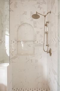 Arched Shower Niche Arched Shower Niche Ideas Arched Shower Niche #ArchedShowerNiche #ShowerNiche