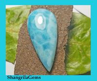 #larimar cabochon from #Shangrilagems from the #Dominicanrepublic #raregems