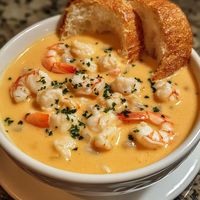 Creamy Crab and Shrimp Seafood Bisque