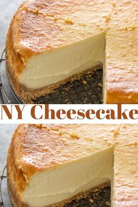 Everyone says this is the best cheesecake recipe ever! If you want to make New York cheesecake that's extra creamy, this easy dessert recipe is for you. A great Easter dessert or Mother's day dessert.