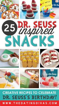 Dr. Seuss Snack Ideas by christine